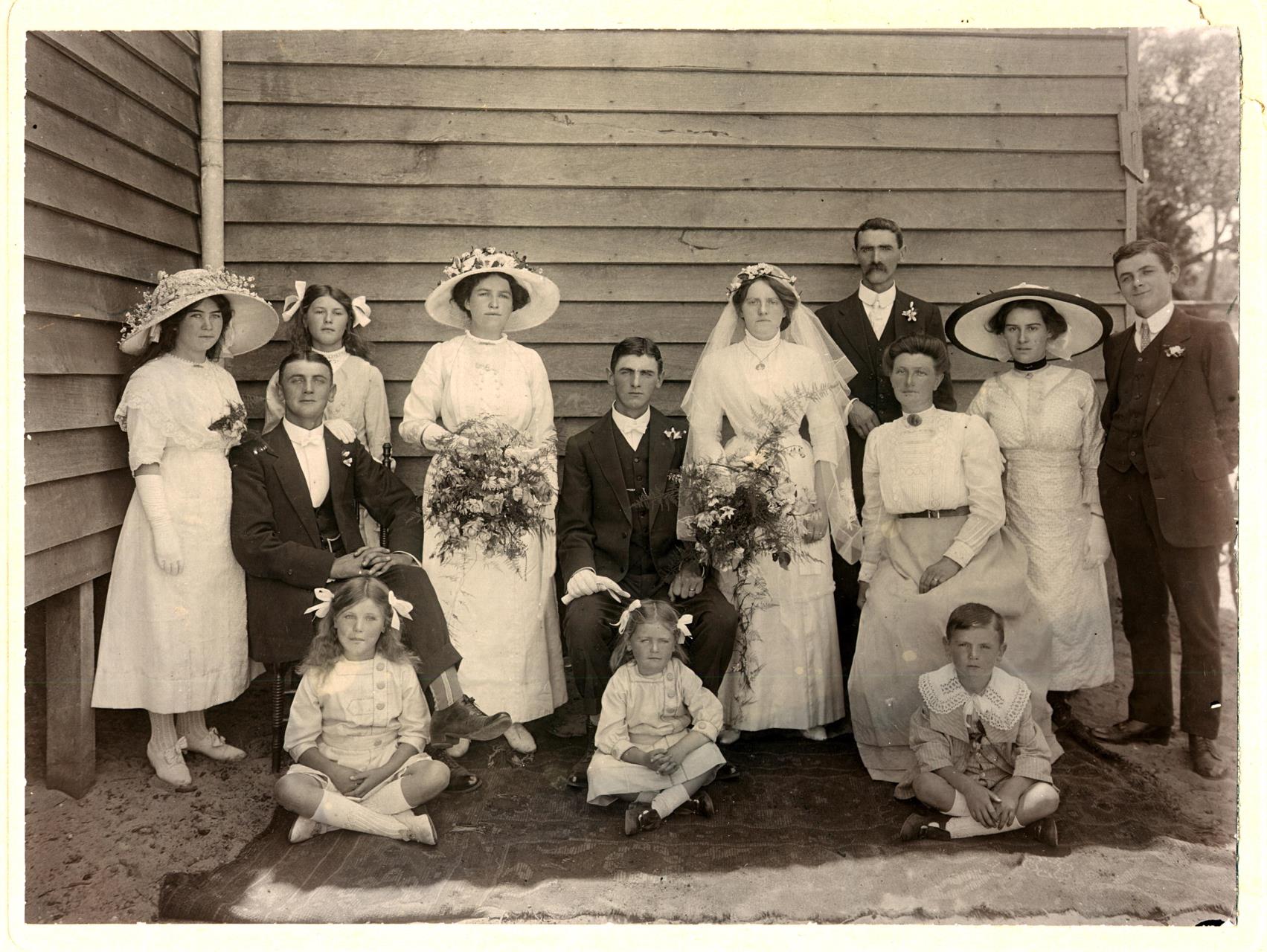 Wedding at St Barnabas Church Leederville, 1910