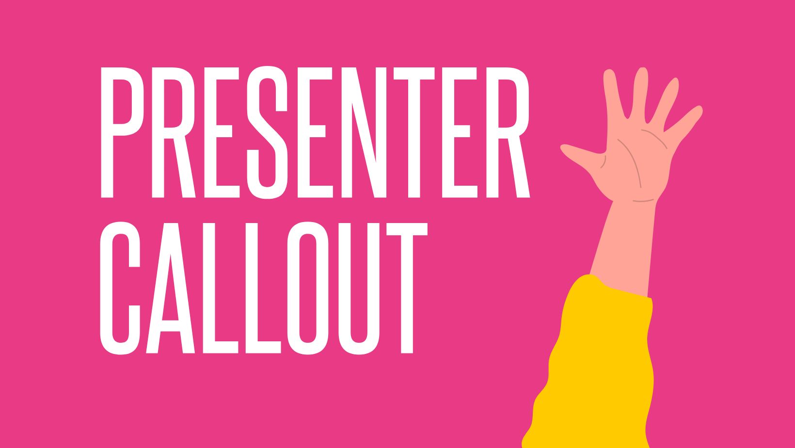 Callout for Presenters for Vincent Library Events